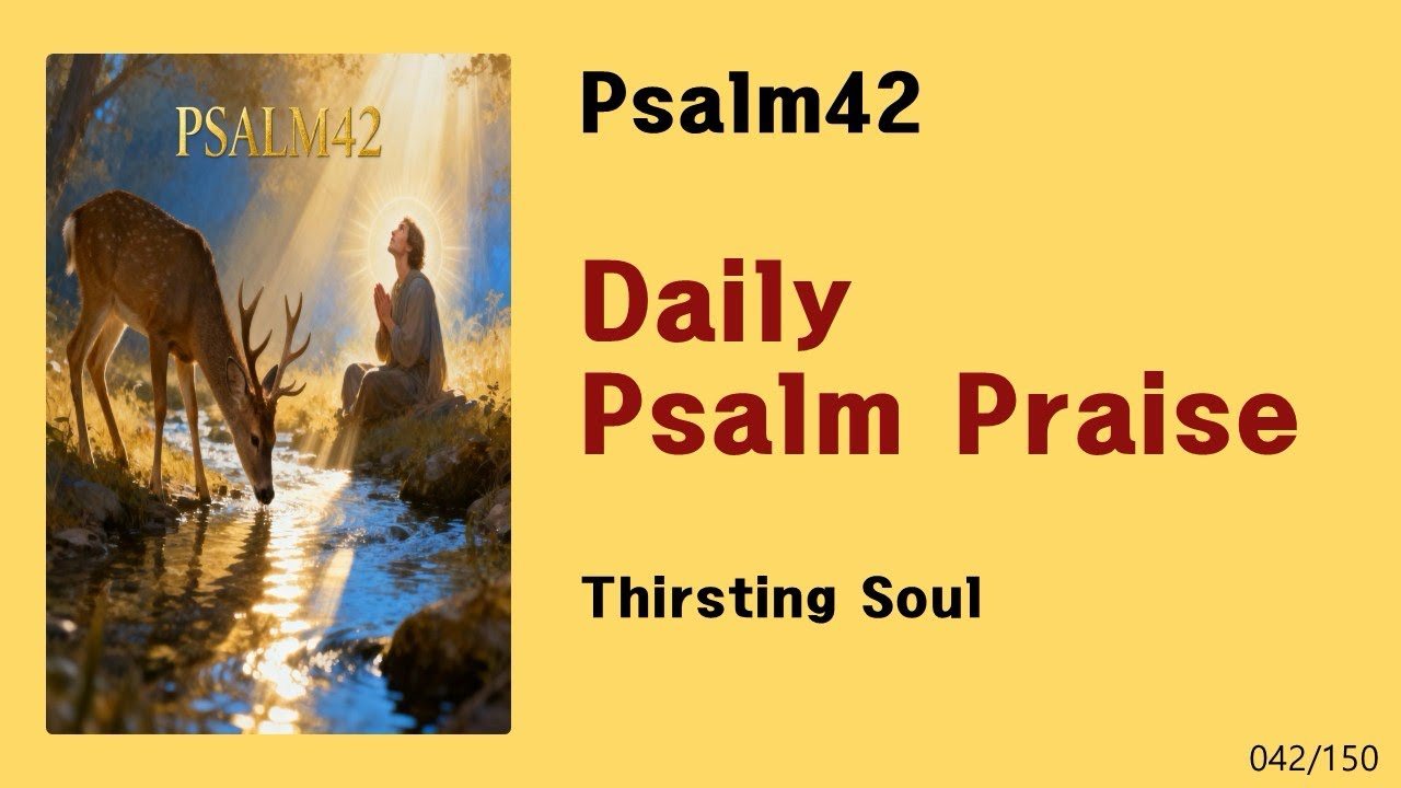 [Daily Psalm Praise] Psalm42-Thirsting Soul