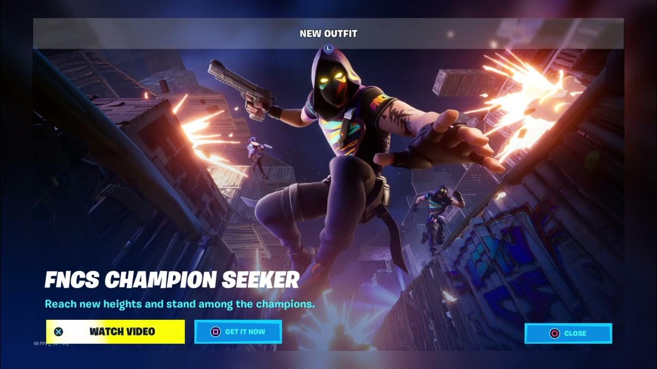 New Fncs Champion Seeker Skin *Limited Time* (Fortnite Battle Royale
