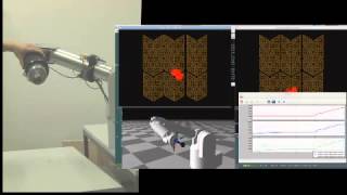 A demonstration of teaching varying compliance behavior using physical human-robot interaction.