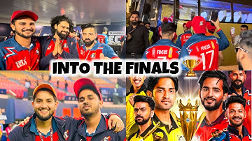 Finally into the Finals🏆 Bangalore Bashers ❤️ #ecl #bangalorebashers #fukrainsaan #abhishekmalhan