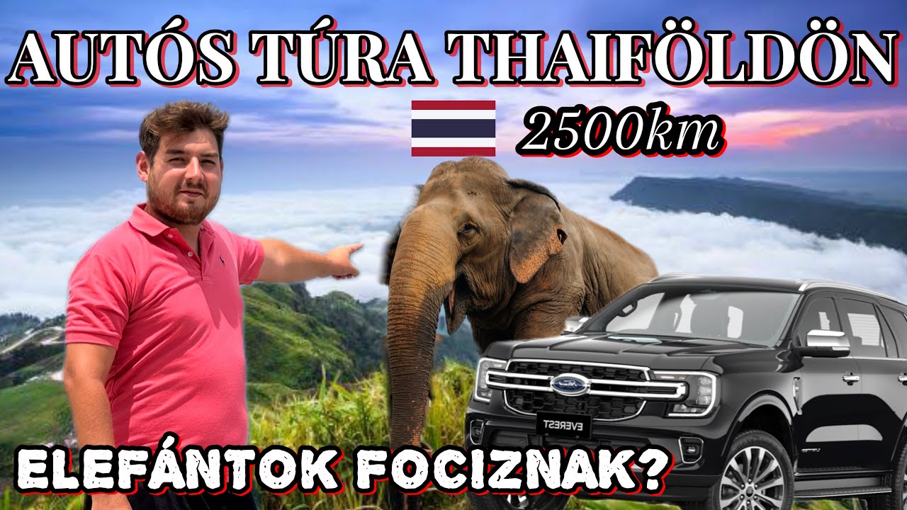 ROADTRIP Chonthicha FALUJÁBA és MEGNÉZTÜK A VILÁG TETEJÉT 🇹🇭
