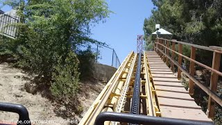 Gold Rusher Front Row Hd Pov Six Flags Magic Mountain