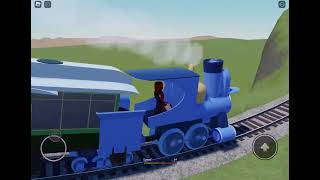 Casey jr.  I think I can sense but in brave locomotive Roblox with Linus
