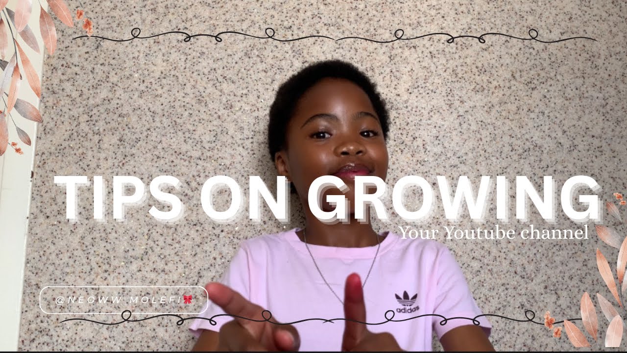 Tips on HOW TO GROW YOUR YOUTUBE CHANNEL *really worked for me* - YouTube