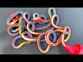 Mesmerising Clay Flow Multicolors Super Satisfaction Clay ASMR Mixed Colors