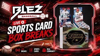 Tribute release day! Topps Chrome 10 caser? 2026 Bowman Sapphire? 2018 Bowman? 50 Dynasty cases tom!