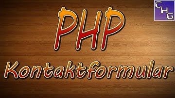 Kontaktformular in PHP erstellen