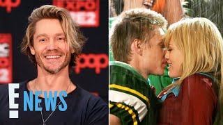 Chad Michael Murray SPILLS SECRETS on ‘A Cinderella Story’ Rain Kiss With Hilary Duff | E! News