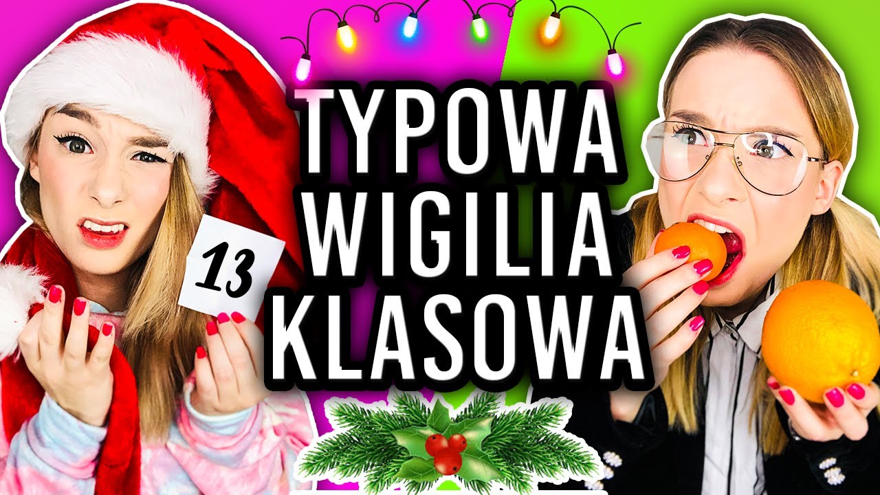 TYPOWA WIGILIA KLASOWA 🎄