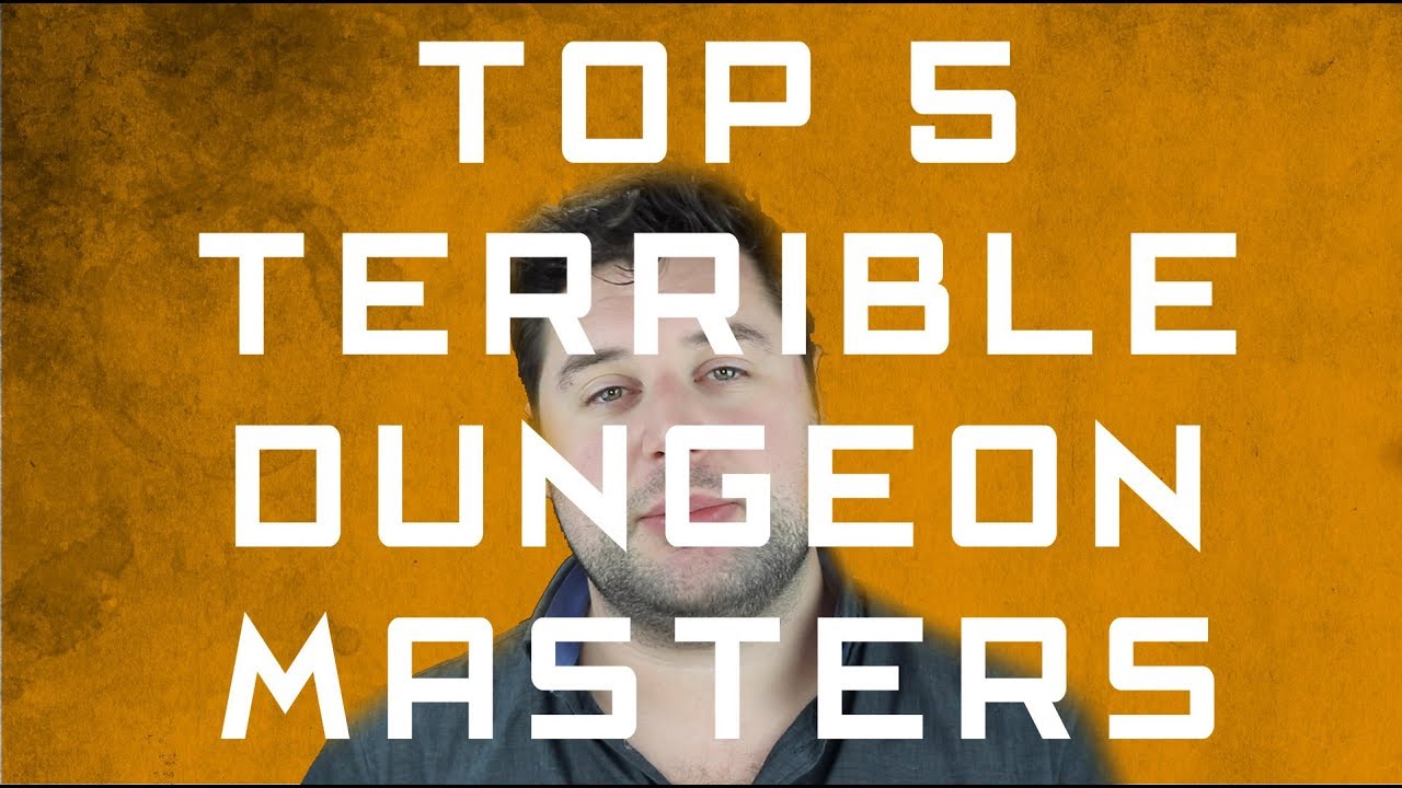 Top 5 Terrible Types of Dungeon Master! - YouTube