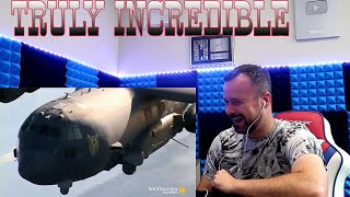 SCOTTISH GUY Reacts To Deadly AC-130 In Action Firing All It's Canons