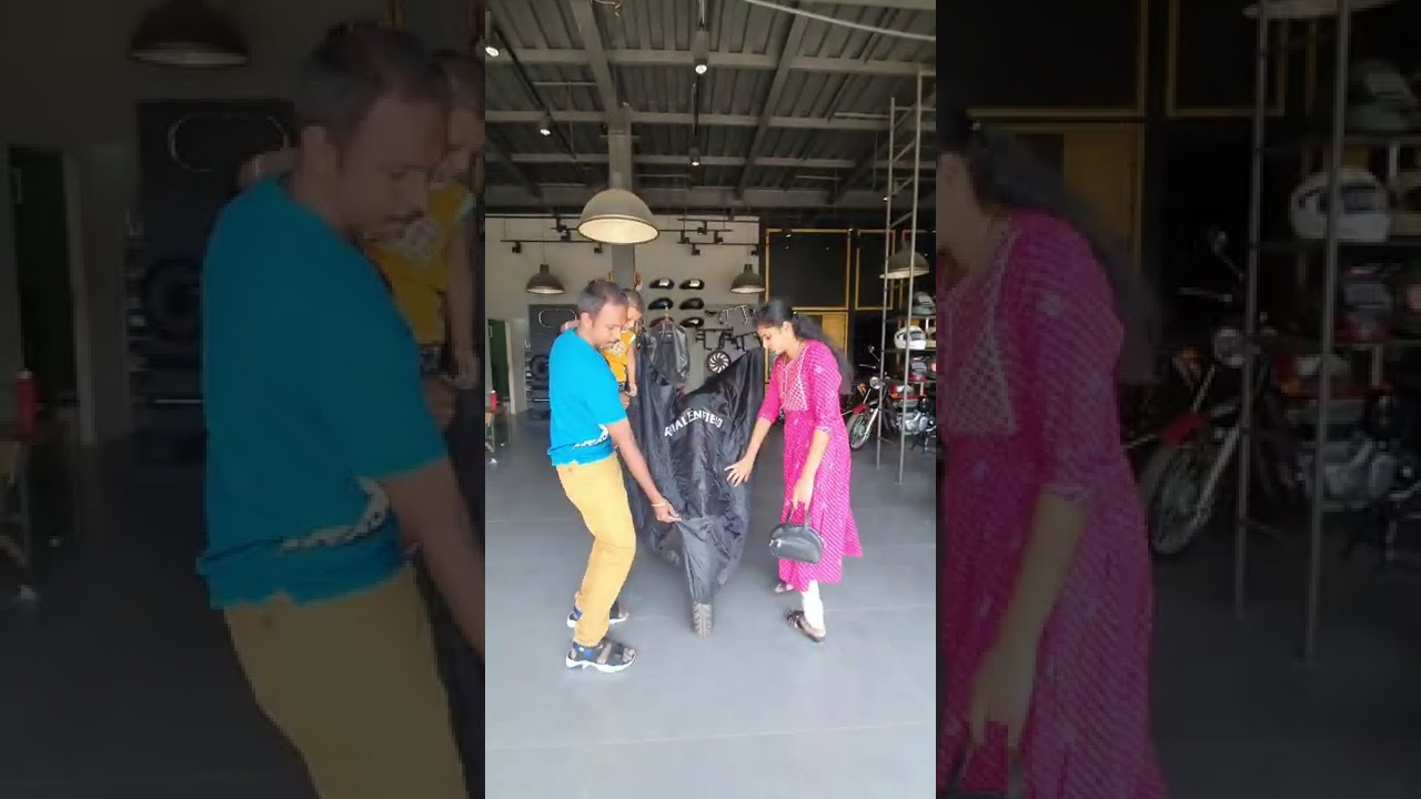 OUR BEAST ROYAL ENFIELD DESERT STORM DELIVERY