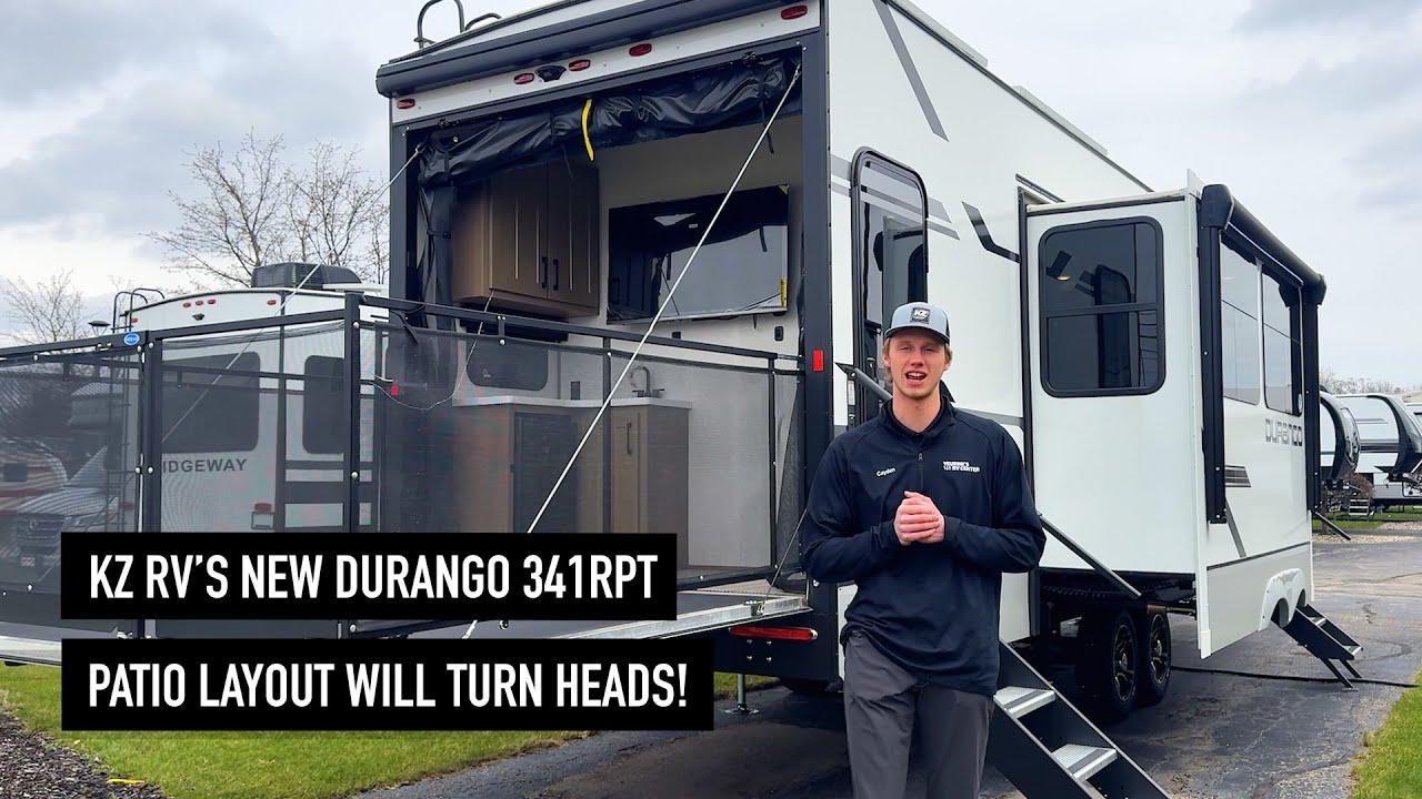 2025 KZ RV Durango 341RPT Patio Fifth Wheel Series For Sale in