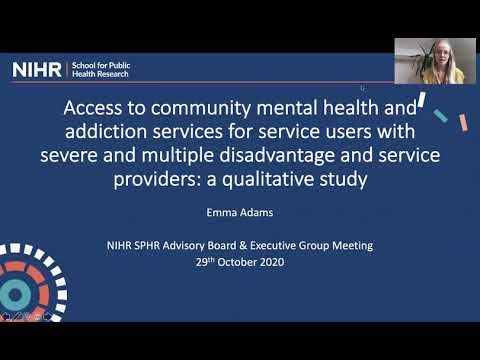 Access to community mental health and addiction services in Newcastle & Gateshead