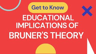 Educational implications of BRUNER's Theory | applications of BRUNER's theory