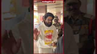 Allu Arjun Off To Mumbai Pushpa2 Promotion