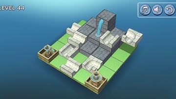 Basic - Level 44 | Flow Water Fountain 3D Puzzle