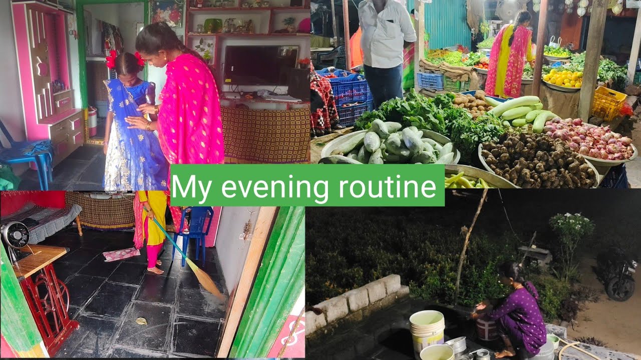 Vlog//సరదాగా సాయంత్రం చేసుకొనే ఇంటిపనులు/ఇంట్లో సరుకులు తీసుకొచ్చిన#@Rupaperumallavillagevlogs