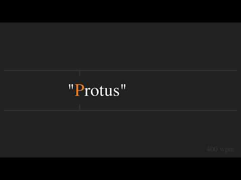 Can You Keep Up? Speed Read "Protus" (400wpm)