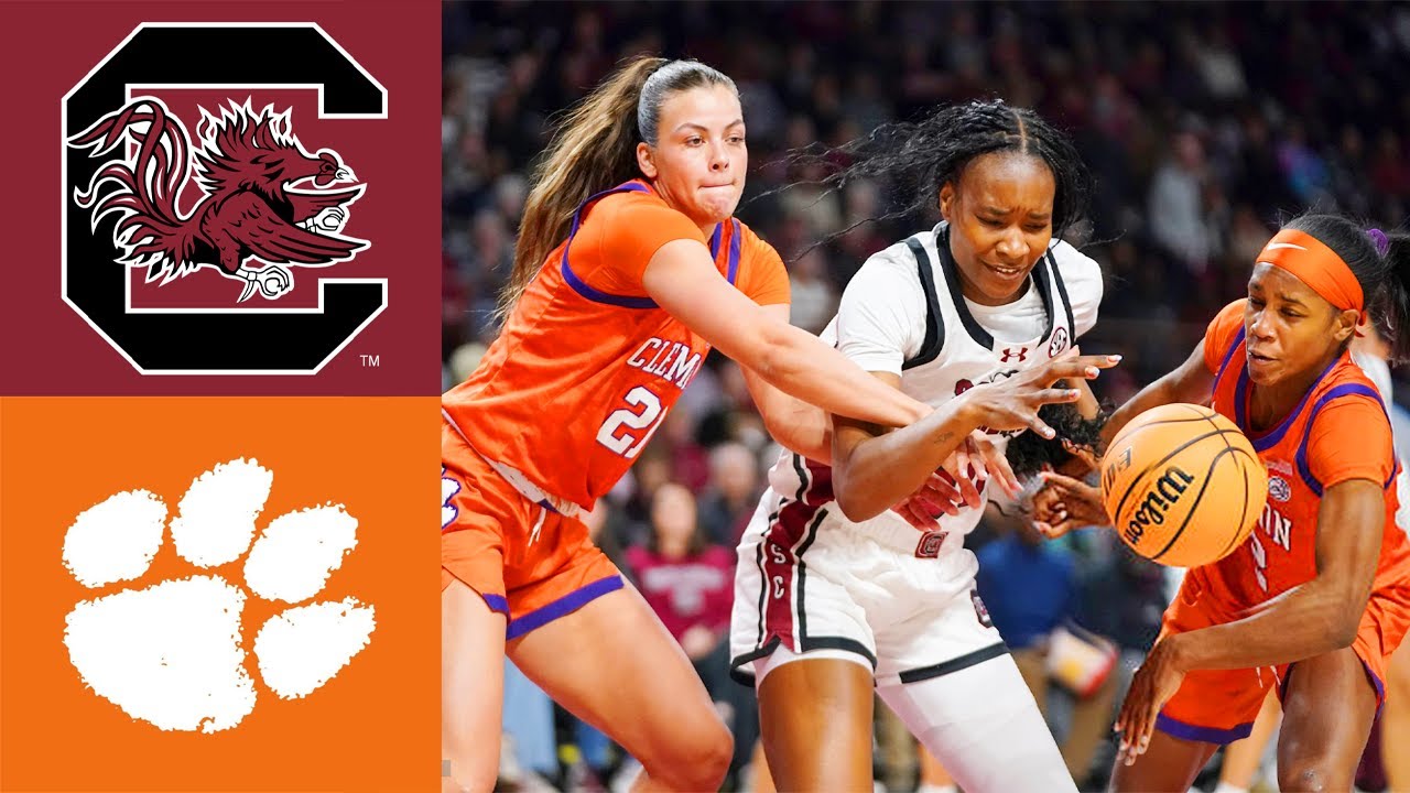 South Carolina vs Cemson Full Game Women's College Basketball | NCAA Basketball 2025