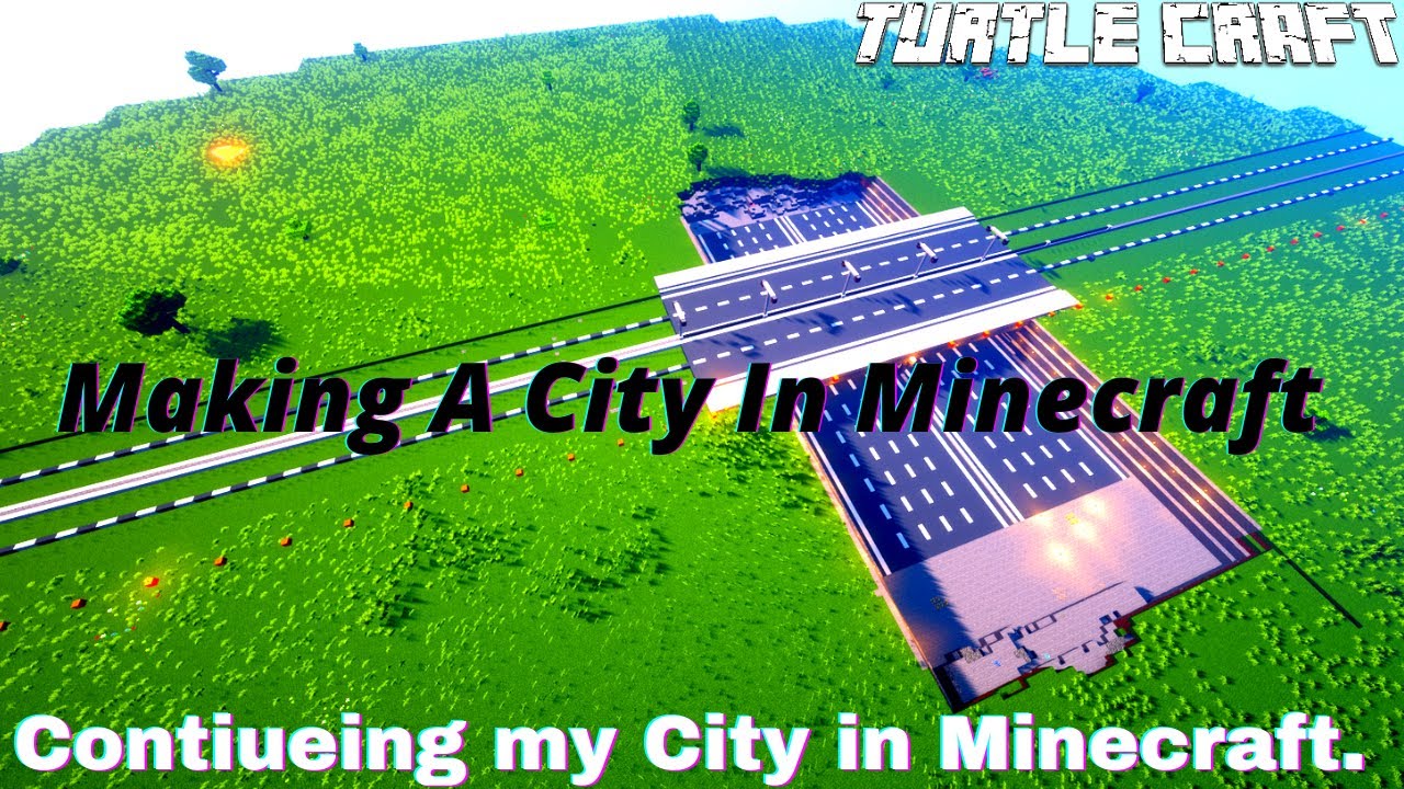 Making roads and Making highway in my new City in Minecraft (Ep7) - YouTube