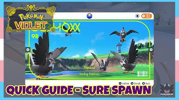 *Early Game After Mesagoza Fixed Spawn* Where To Catch Staravia In Pokemon Scarlet & Violet