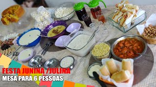 NOITE DE FESTA JUNINA - RECEITAS DA ROSA