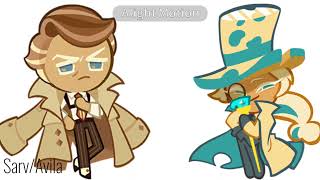 Under arrest | cookie run ovenbreak | Roguefort cookie and Almond cookie