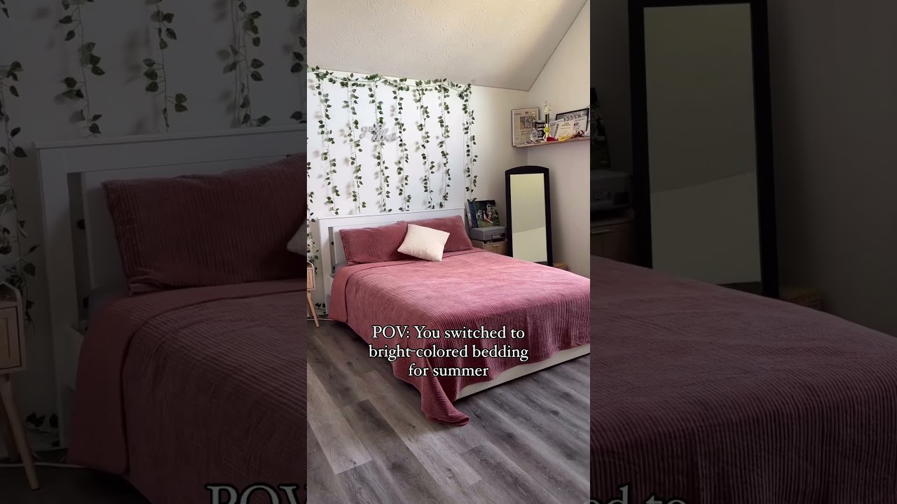 Colorful Bedding for Summer  