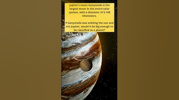 Interesting facts about the Universe | Jupiter’s moon Ganymede, the biggest moon in the solar system