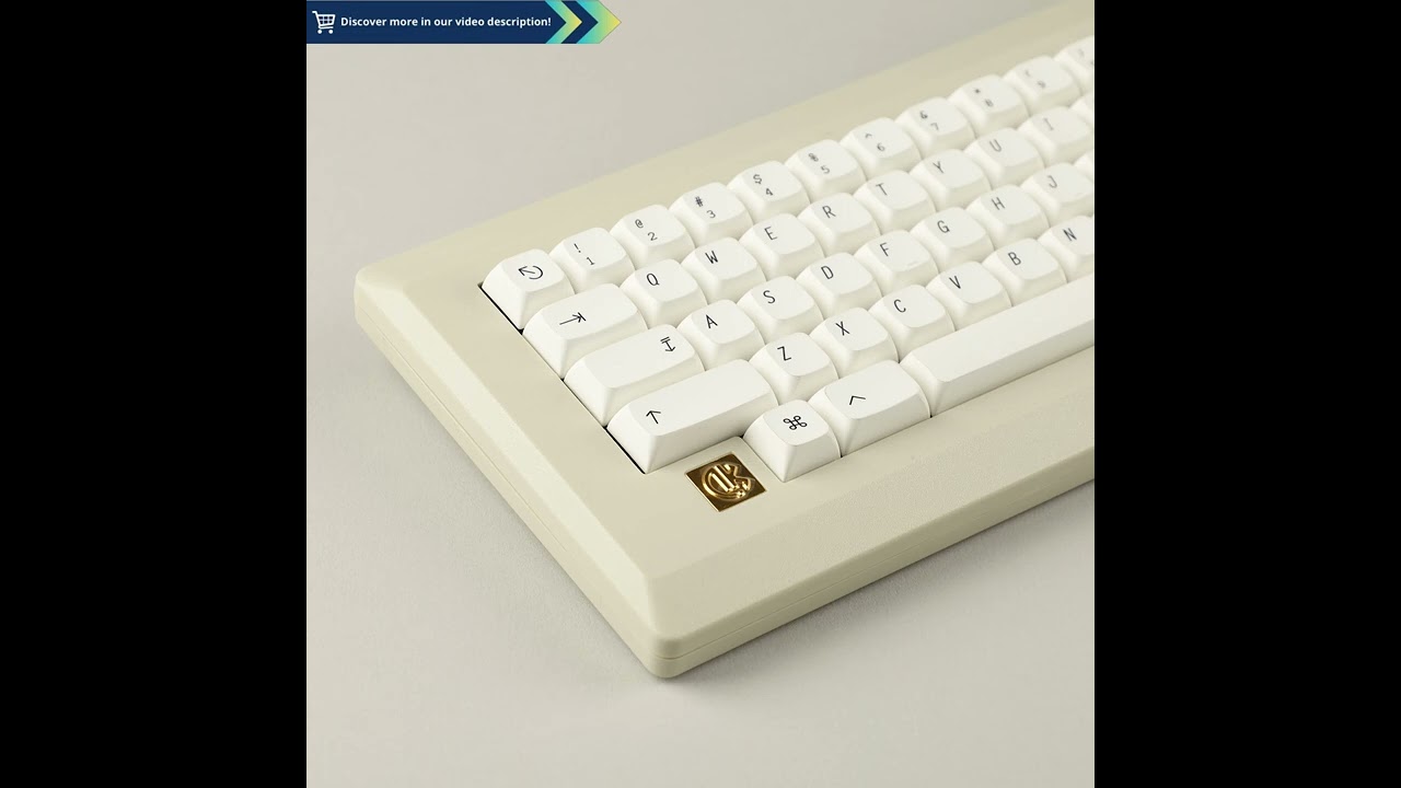 Dive into the World of RetroModern Typing Introducing the M0110 D0110 Wired Retro Hot Swappable