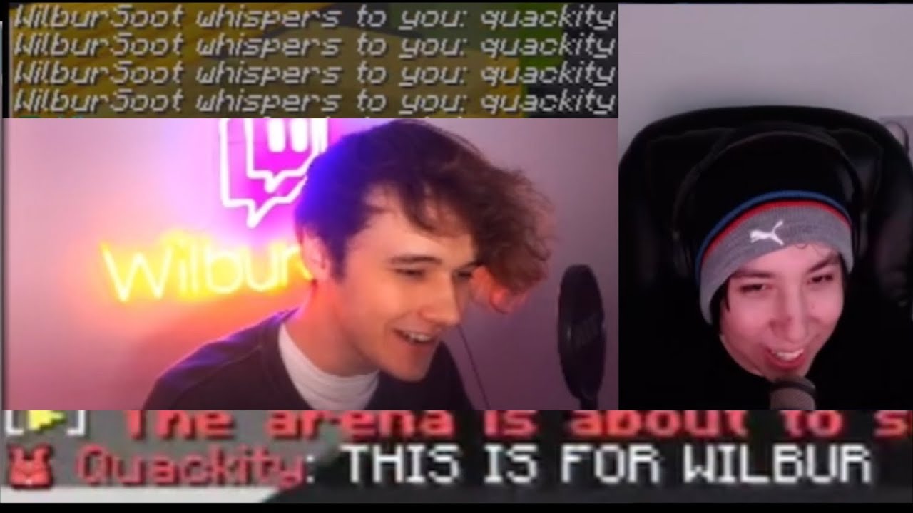 Quackity & Wilbur being soulmates