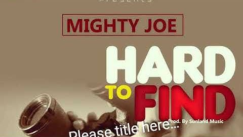 Gambian Music Mighty Joe Hard To Find