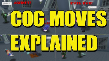 Toontown All Cog Attacks Explained!!!