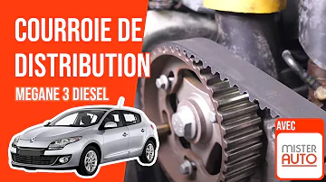 Quand changer la courroie de distribution sur une Mégane 3 ?