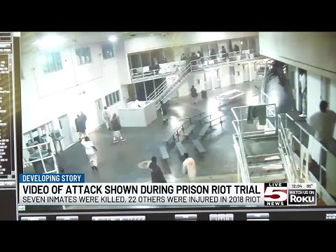 VIDEO: Footage of attack shown during Lee Correctional prison riot trial