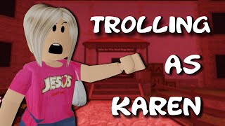 TROLLING AS *KAREN* IN MURDER MYSTERY 2 (VOICE CHAT)