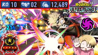 Technical Bakugo Ranked 11KO 12,489DMG  in My Hero Ultra Rumble