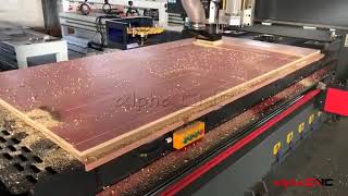 ATC CNC ROUTER with Automatic loading and unloading