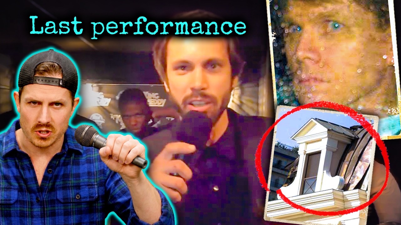 This was his last open mic, on YouTube