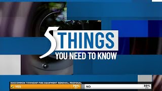 Wednesday, Nov. 5, 2025: 5 things you need to know