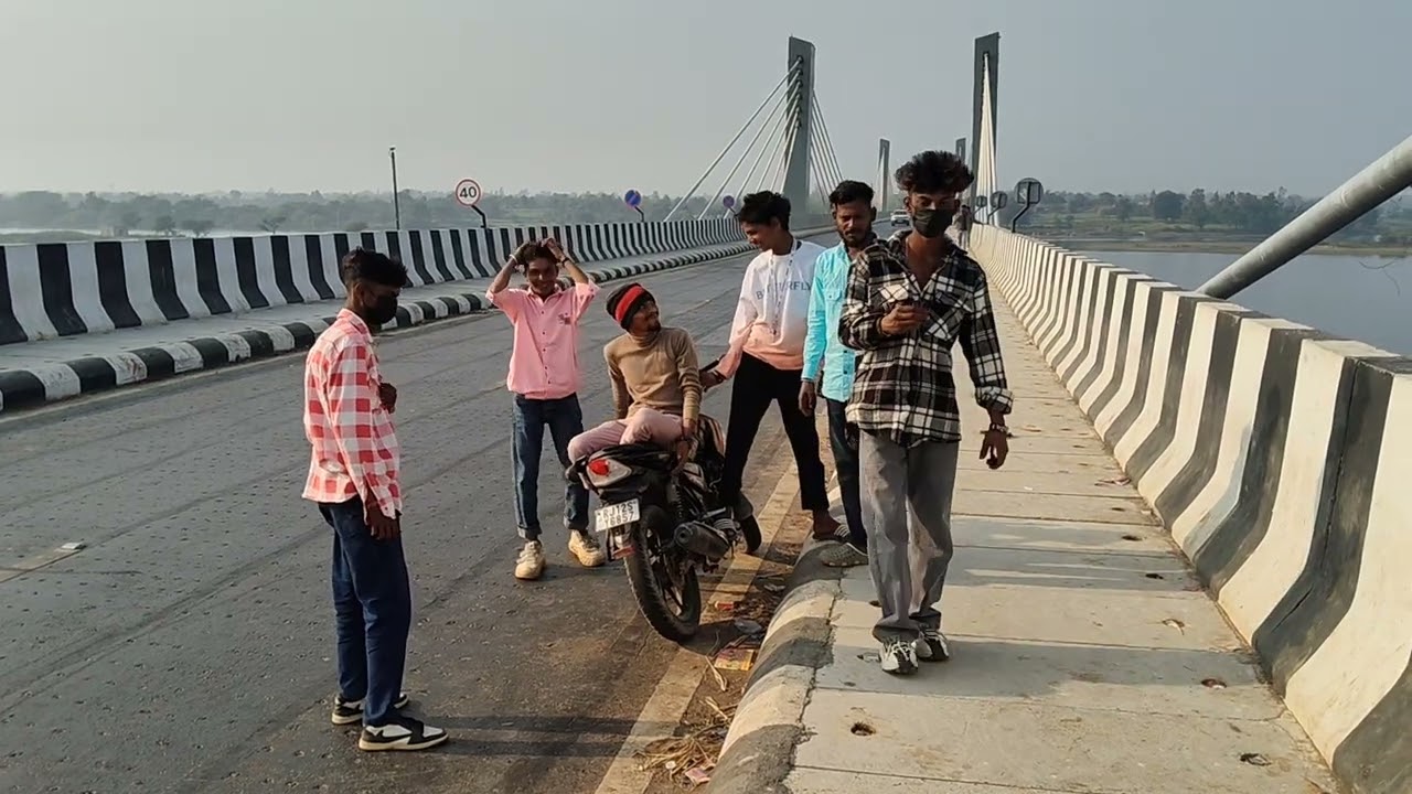 ऐक भाई से मुलागात ली हैकिंग ब्रिज डूंगरपुर बांसवाड़ा 