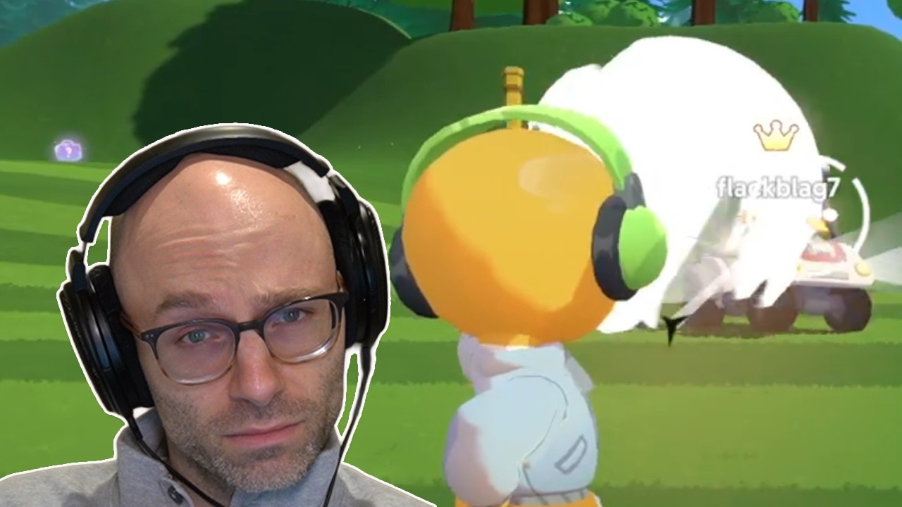 You can hear his soul leave his body Super Battle Golf