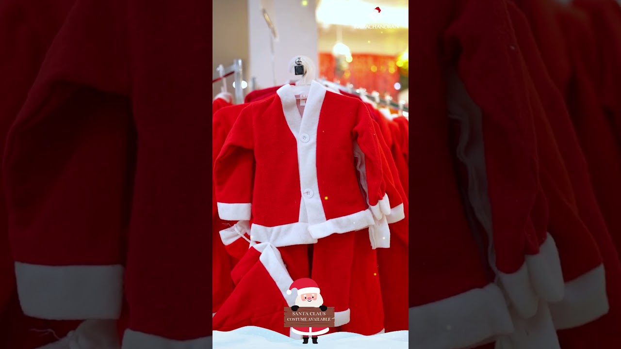🎅Santa Claus's suit huge collection available at your Ramachandran....💚