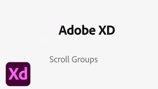 Adobe Xd でスクロールグループを作成する