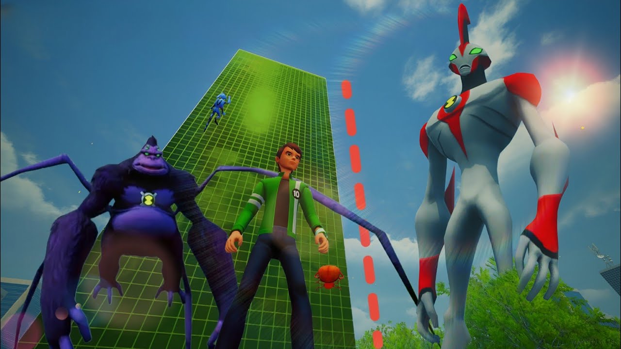 WHICH ALIEN CAN CLIMB FASTER GALVAN BEN 10 OPEN WORLD GAMEPLAY | HOW TO DOWNLOAD GALVAN BEN10 GAME