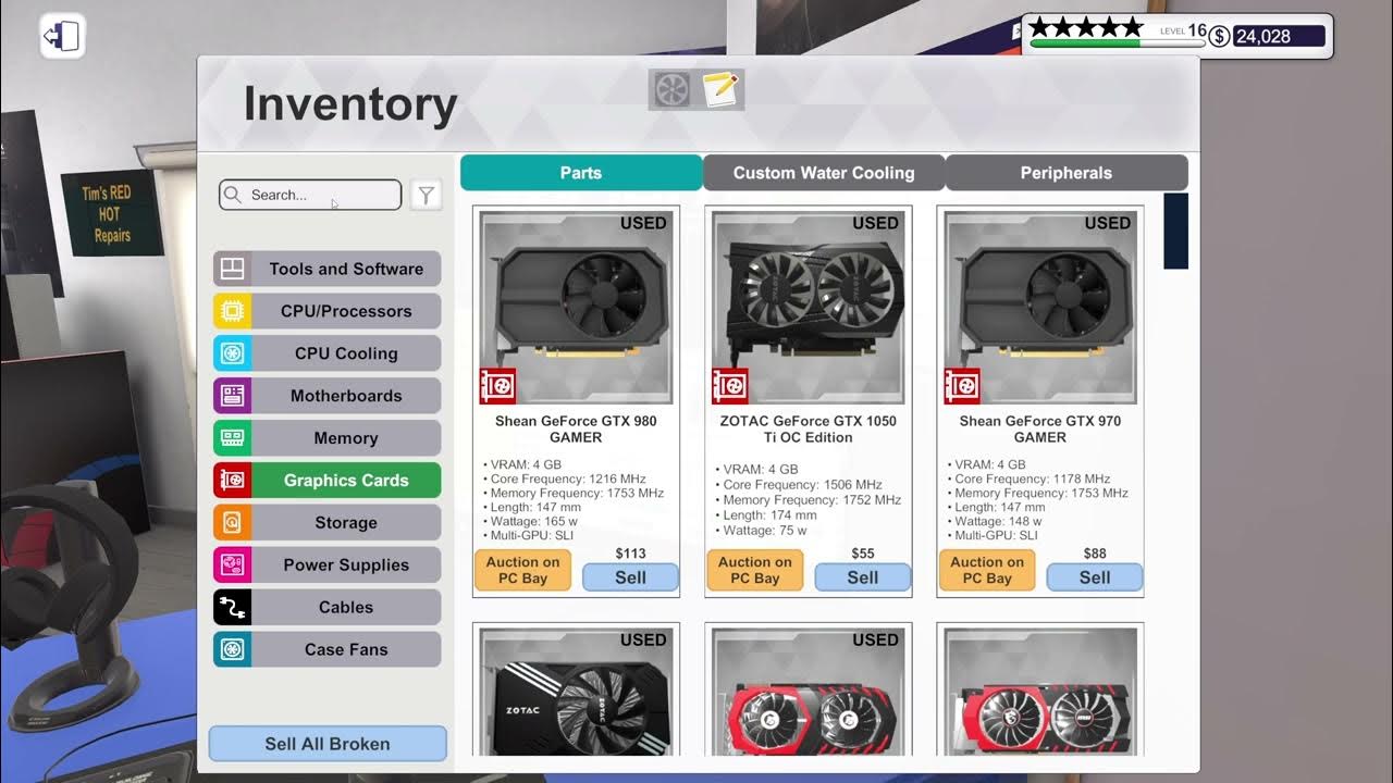 Let's Play PC Building Simulator Hard Mode EP201 YouTube