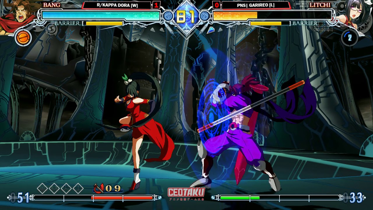 CEOtaku 2017 BlazBlue Central Fiction Grand Finals Galileo(ガリレオ) vs Dora
