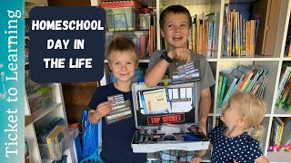 Homeschool Day in the Life | Child Led Unit Study | Police & Emergency Workers