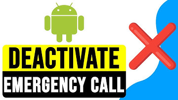 How to DEACTIVATE EMERGENCY CALL (SOS) on Android 2025 | Turn Off Emergency SOS